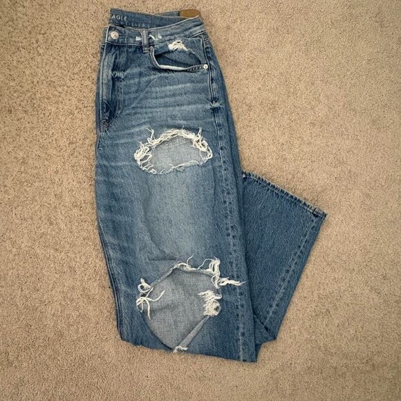 American Eagle Outfitters Denim - American Eagle Outfitters Women's Blue Jeans